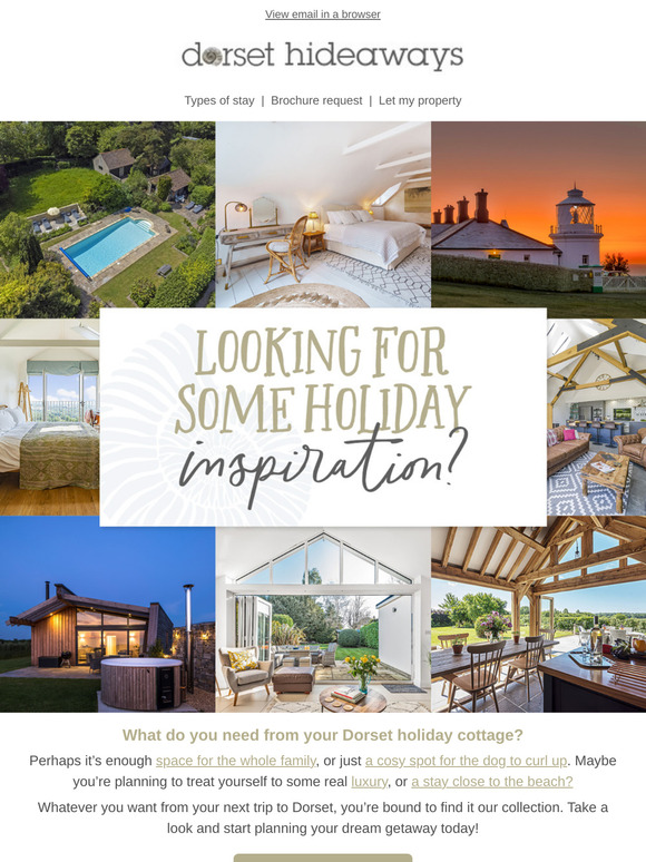 Dorset retreats for every taste ✨