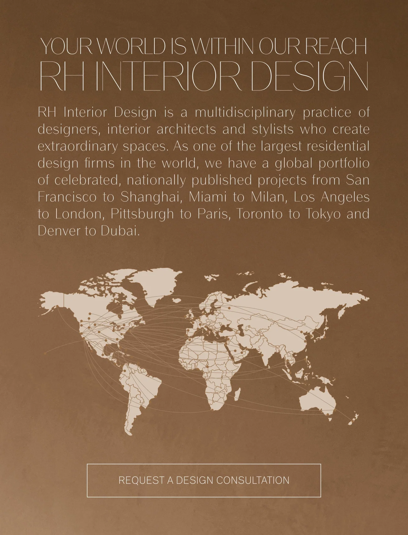 Restoration Hardware: Your Home, Reimagined. RH Interior Design. | Milled