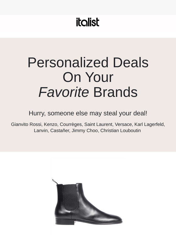 Italist Sale on your favorite brands Gianvito Rossi, Kenzo Milled