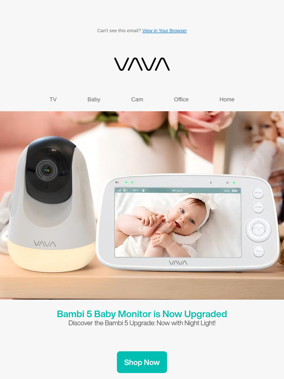 Exciting News: Bambi 5 Baby Monitor is now upgraded🌟