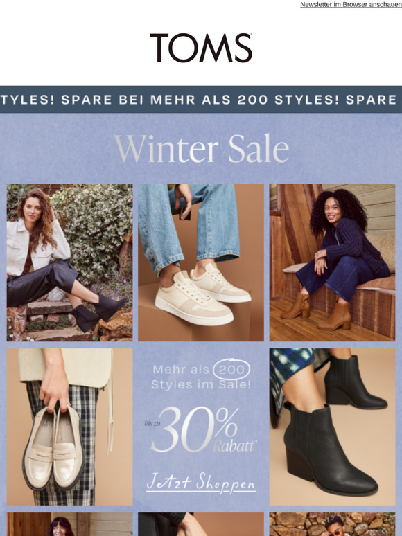 Stiefel, Sneaker und mehr – Sparen Sie noch heute bis zu 30%!