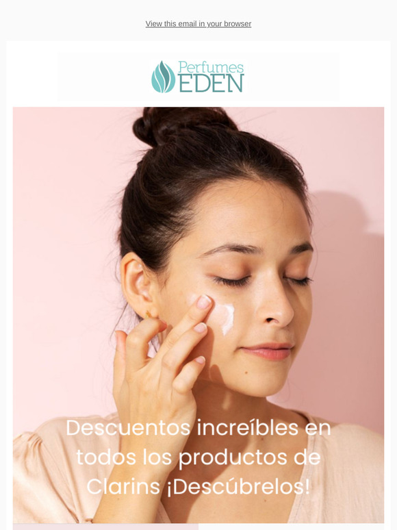 ¡50% de Descuento sobre PVPR en toda la marca Clarins!