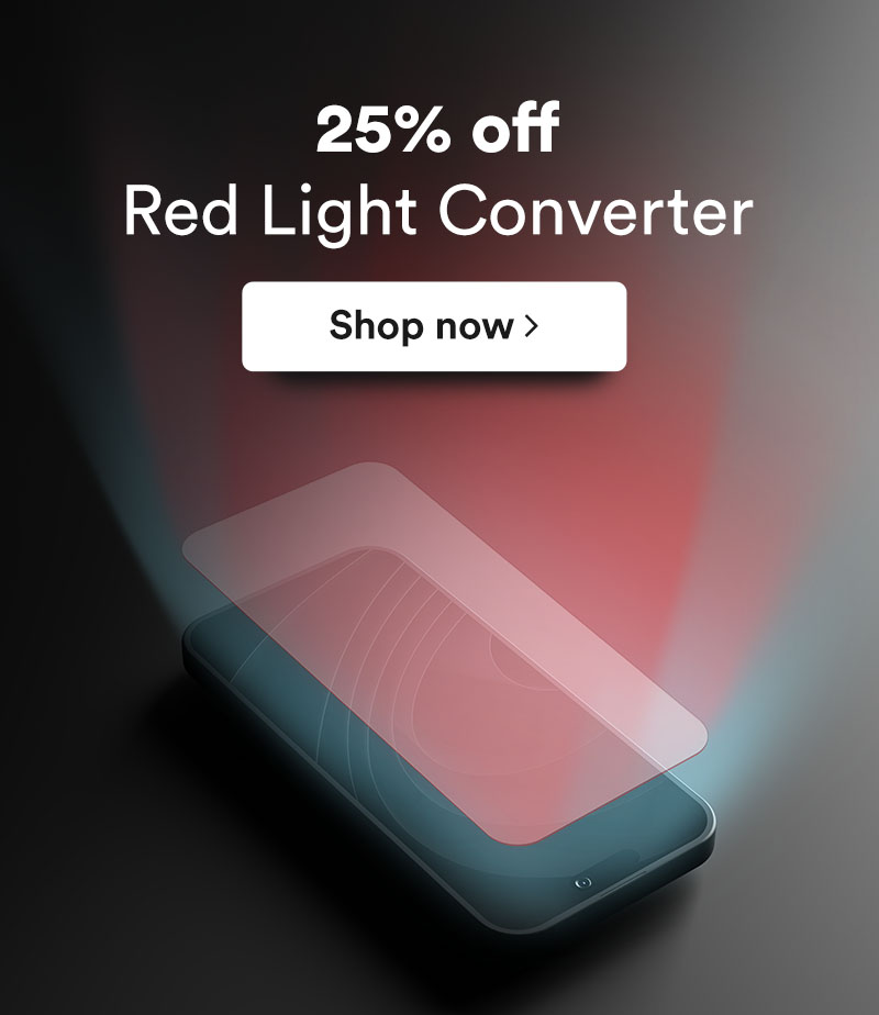 Shop Red Light Converter and save 25% off.