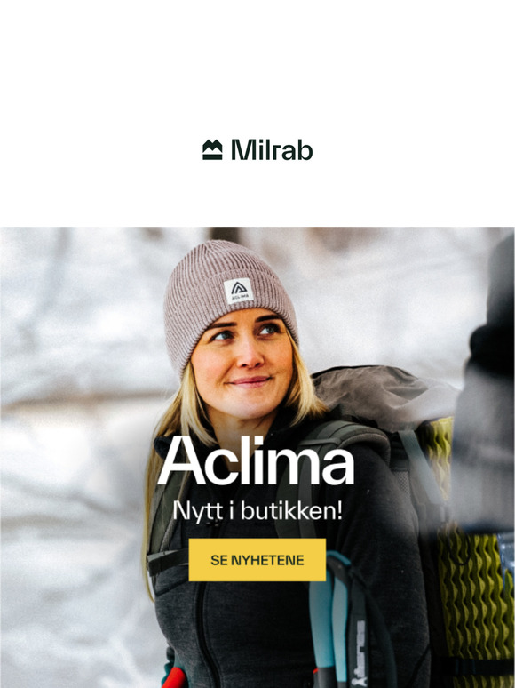 Velkommen til Aclima – din nye favoritt for funksjonelle ullklær! 🤩