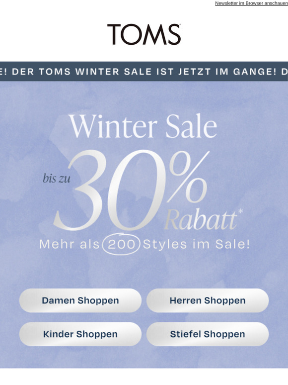 Top Winter Picks, bis zu 30% Rabatt – Shoppen, bevor sie weg sind!