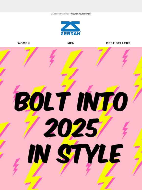 Bolt Into Your Resolutions with Our Bold New Gear!⚡