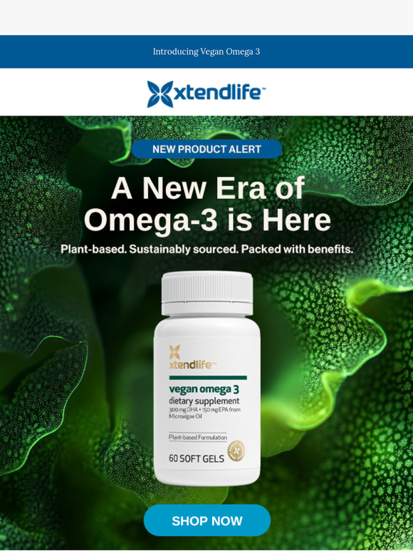 Meet Vegan Omega 3: Pure, Plant-Based Wellness Has Arrived