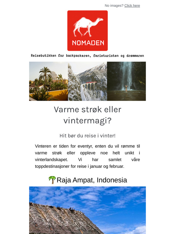 Hit bør du reise i vinter 🌴🌞❄️