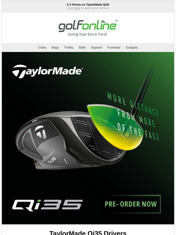 Just Launched: Meet TaylorMade's New Qi35 🚀