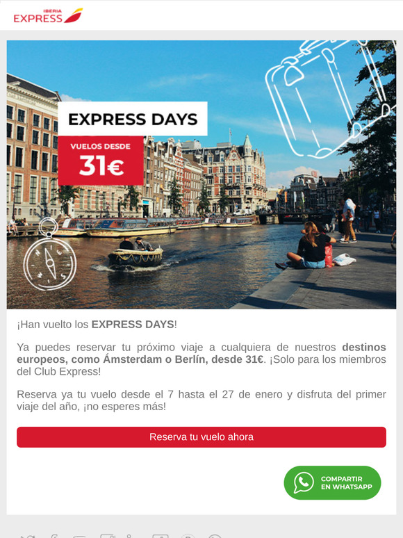 ¡Vuelven los Express Days!