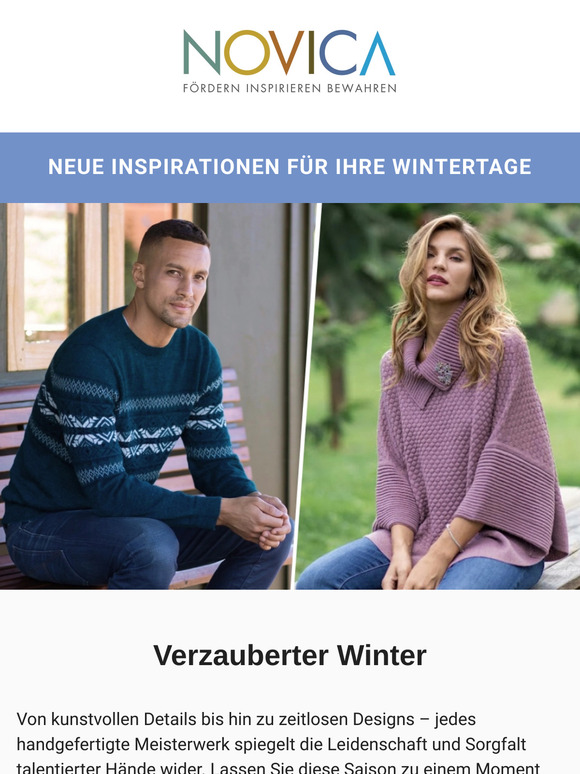 Umhüllen Sie sich mit winterlichem Zauber