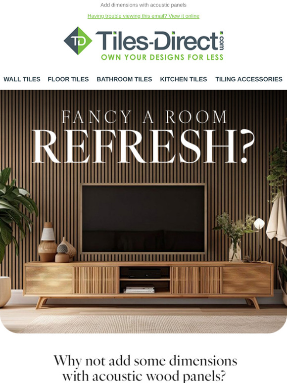 Looking to refresh your space?