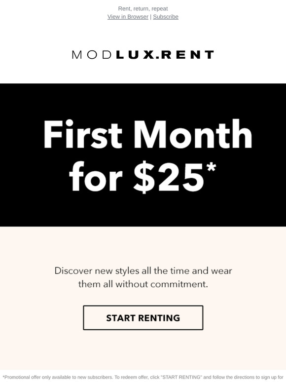 Effortless style for only $25