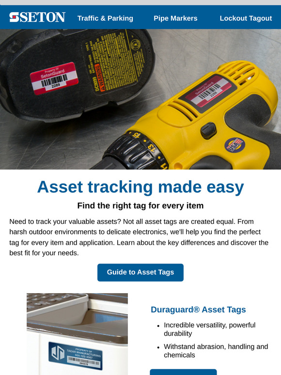 Right tag, right now – your support and source for asset tracking