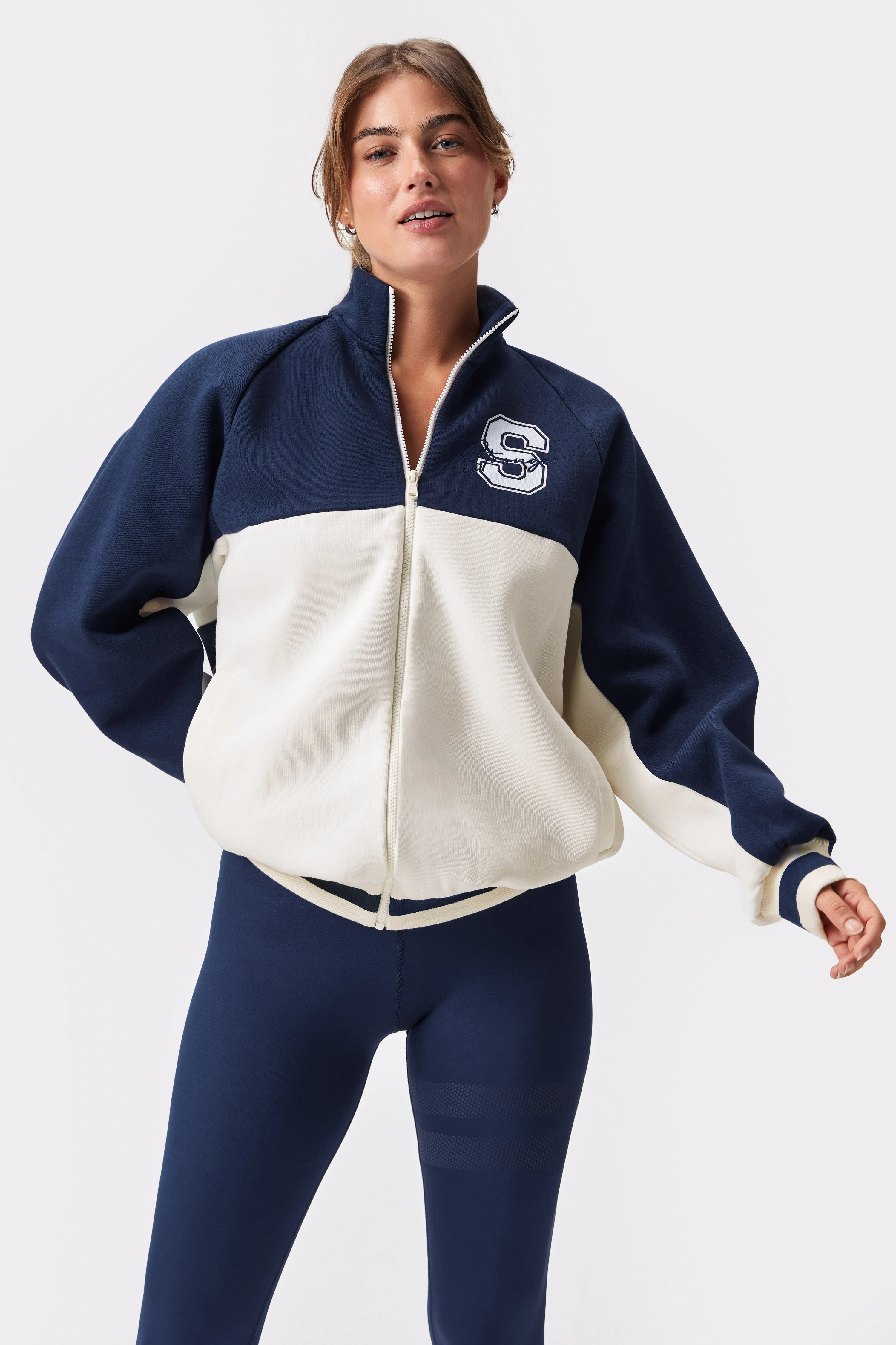 Image of Varsity Zip Sweatshirt