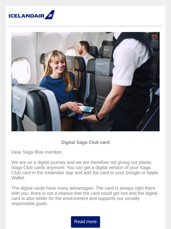 Digital Saga Club card