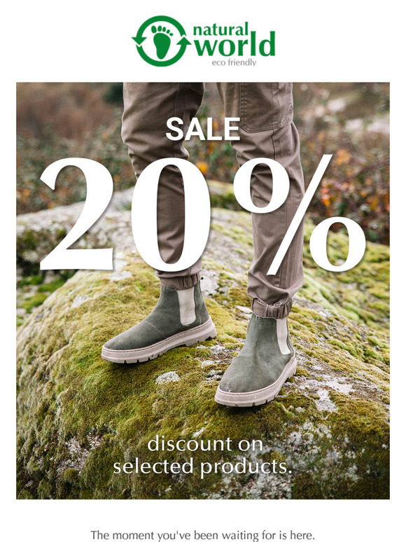 SALES 20% off