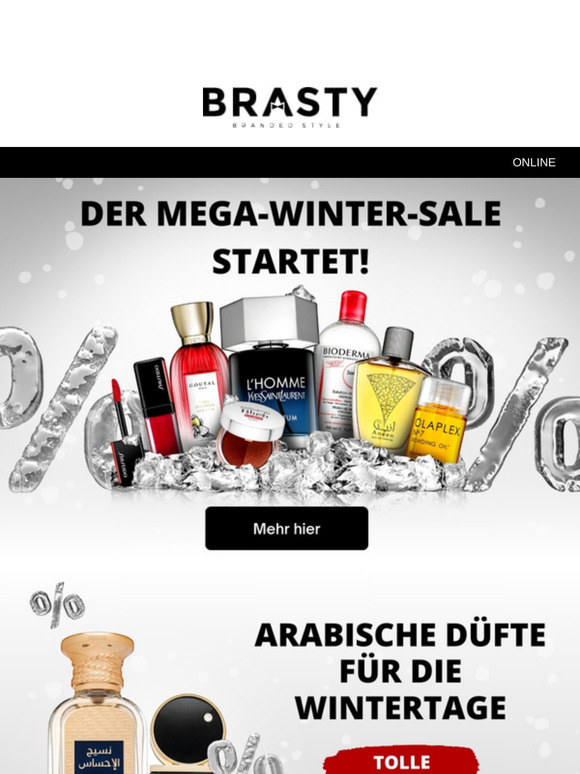 Der Mega-Winterschlussverkauf ist da! ❄️ Das beste Wintershopping beginnt jetzt! ❄️
