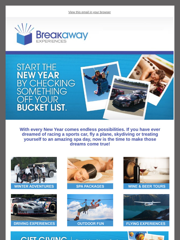 Let's Get Working On Your Bucketlist!
