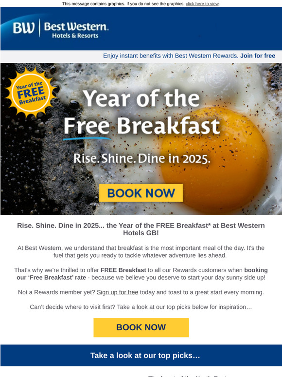 2025 is the Year of the Free Breakfast!