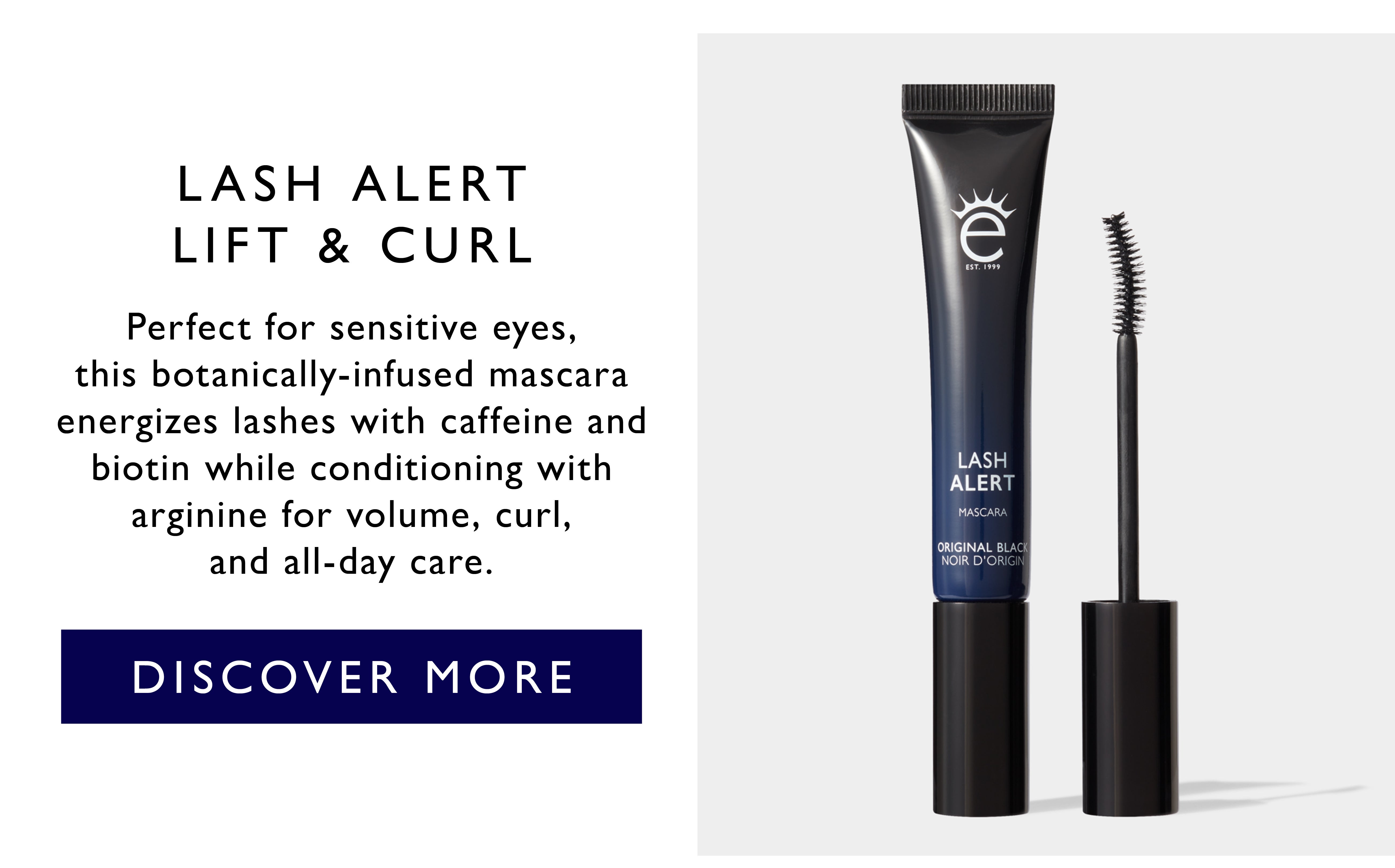 Lash alert lift and curl mascara