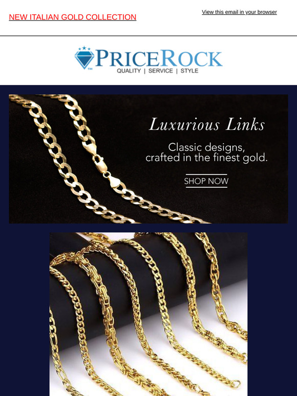 New Italian Gold Necklace Collection for 2025