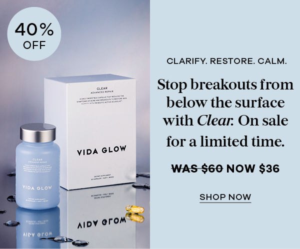 40% Off Clear