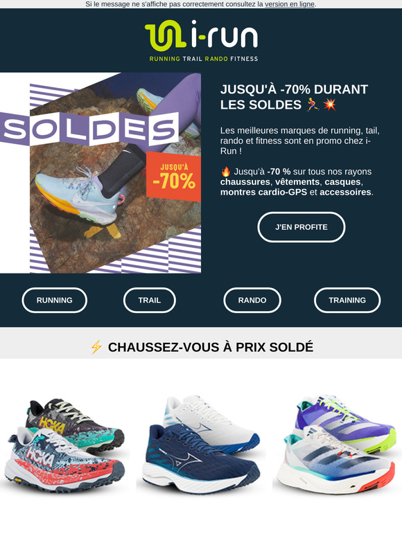 ⚡ Soldes jusqu'à -70%
