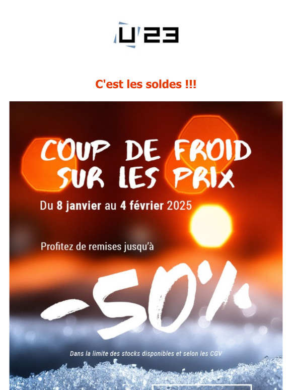 Soldes hiver 2025 !