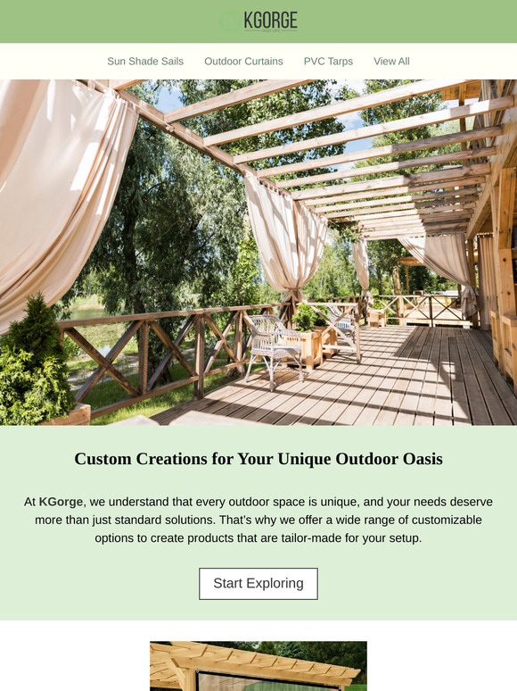 Custom Creations for Your Unique Outdoor Oasis✨