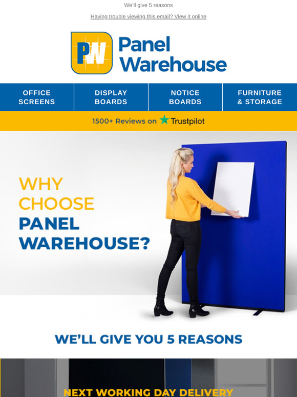 Why choose Panel Warehouse ?