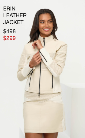 Erin Leather Jacket $299