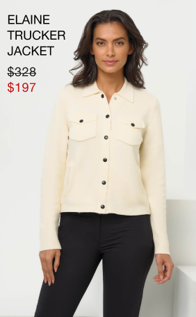 Elaine Trucker Jacket $197