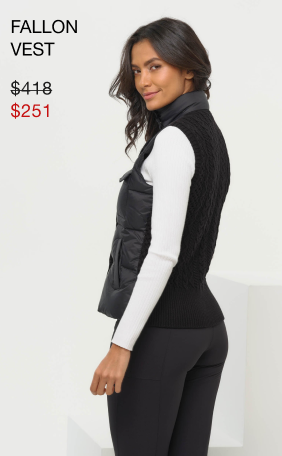 Fallon Vest $251