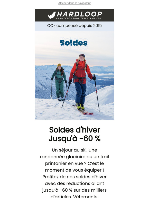 Soldes d'hiver | Jusqu’à -60 % sur des milliers d'articles 😍
