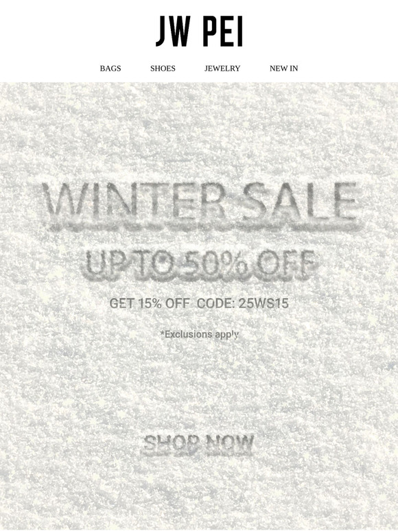 WINTER SALE ON NOW❄️UP TO 50% OFF