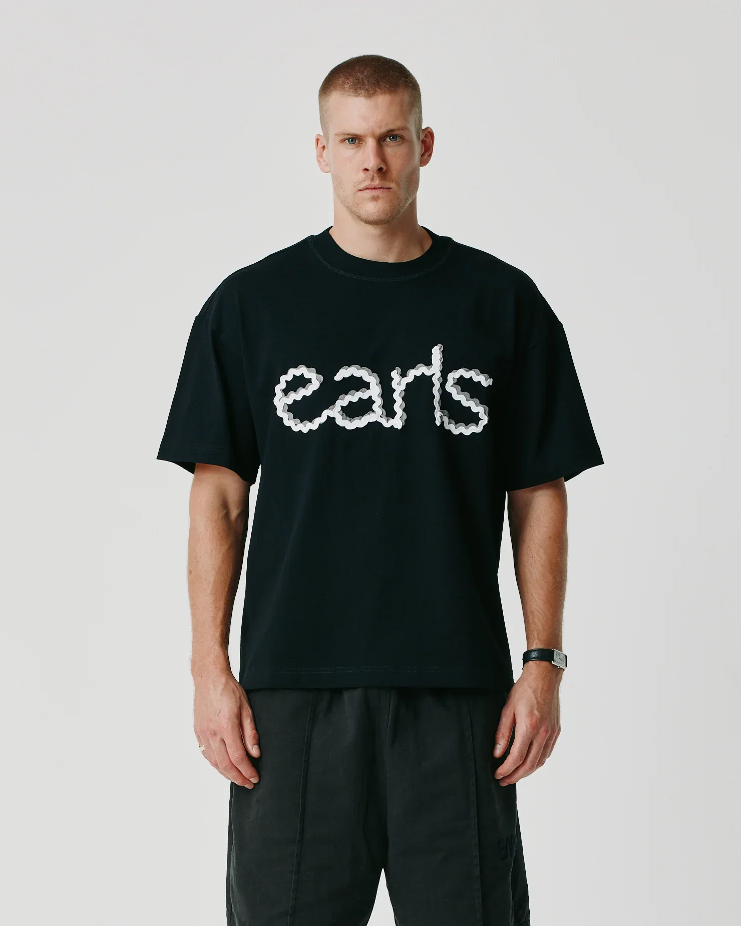 Image of Scribble Tee - Black/White