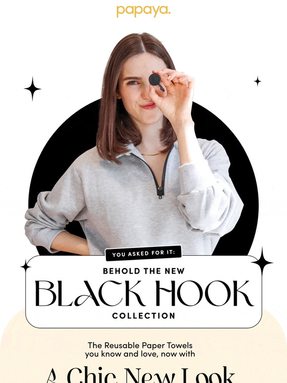 The BLACK HOOK is here! 🖤