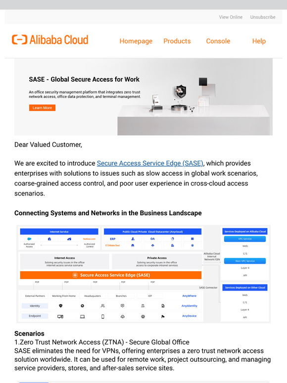「New Product Launch」SASE - Global Secure Access for Work