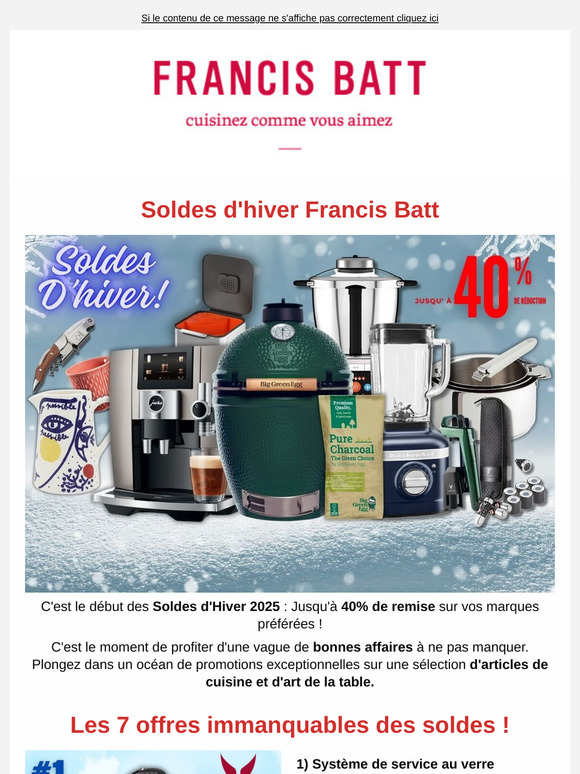 Les 7 offres immanquables des soldes d'hiver 2025 !
