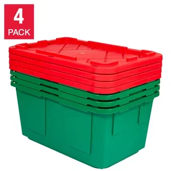 Greenmade 27-Gallon Storage Bin, 4-Pack