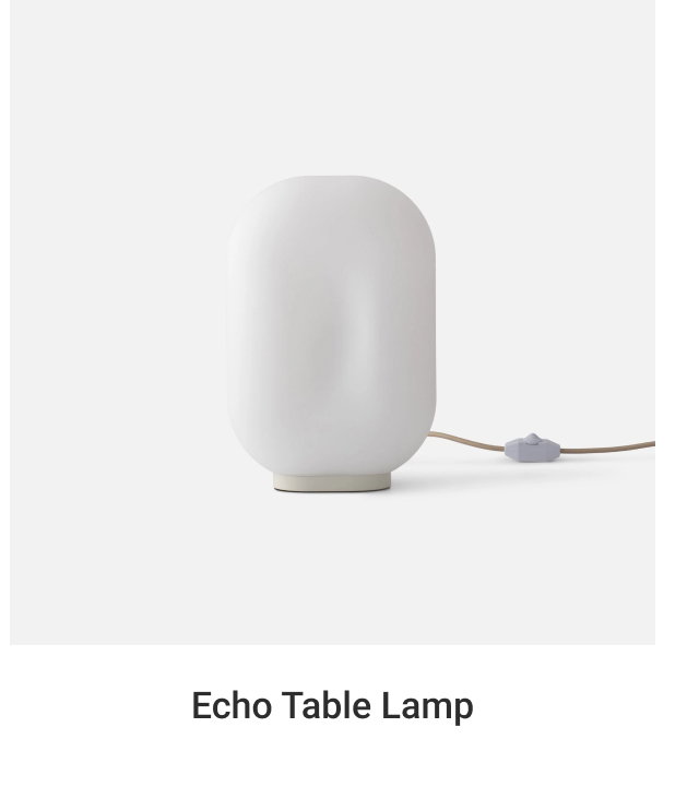 Echo Table Lamp