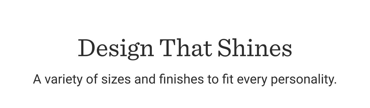 Design That Shines