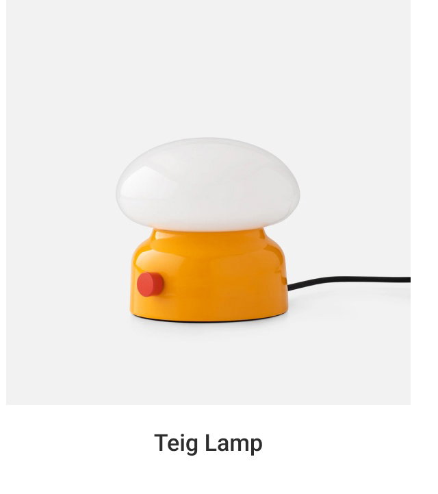 Teig Lamp
