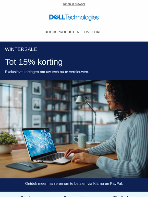 Wintersale | Uitzonderlijke aanbiedingen zijn live.
