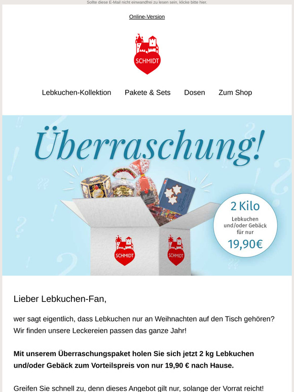 ⏳ Nicht verpassen: Unser Überraschungspaket! 🎉