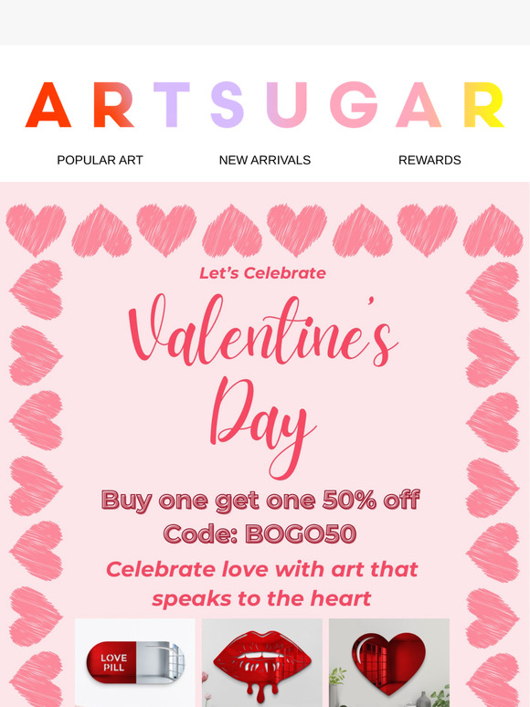 BOGO 50% OFF!