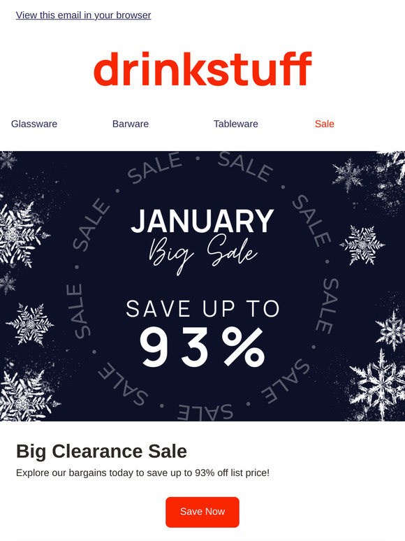 January BIG Sale - Save Up To 93% 👀