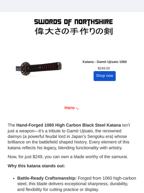 Battle-Ready Elegance: Midnight Black and Silver Steel for $249