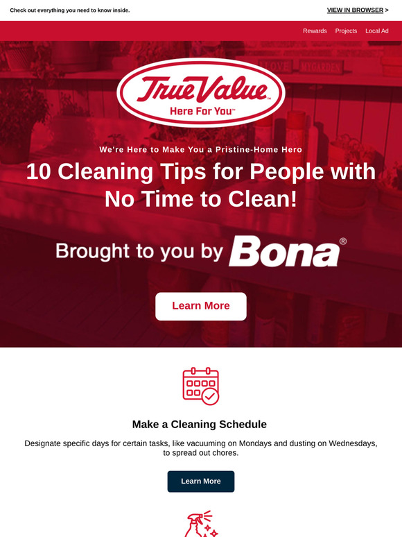 🧹 10 Cleaning Tips for People Who Don't Have Time 🧽